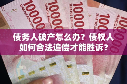 济南债务人破产怎么办？债权人如何合法追偿才能胜诉？