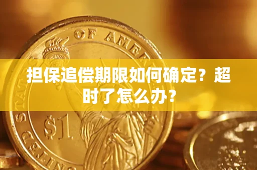 济南担保追偿期限如何确定？超时了怎么办？