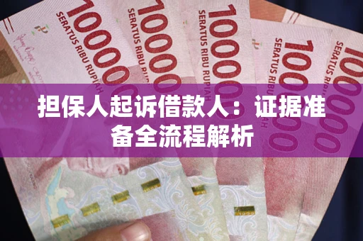 济南担保人起诉借款人：证据准备全流程解析