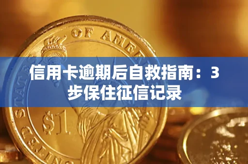 济南信用卡逾期后自救指南：3步保住征信记录