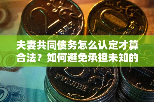 济南夫妻共同债务怎么认定才算合法？如何避免承担未知的债务风险？